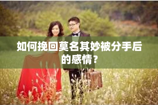 如何挽回莫名其妙被分手后的感情？