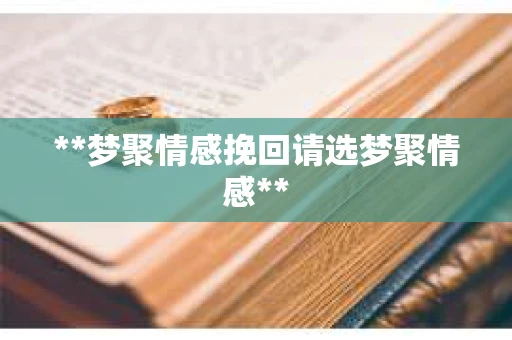 **梦聚情感挽回请选梦聚情感**
