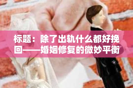 标题：除了出轨什么都好挽回——婚姻修复的微妙平衡