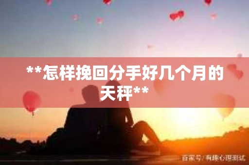 **怎样挽回分手好几个月的天秤**