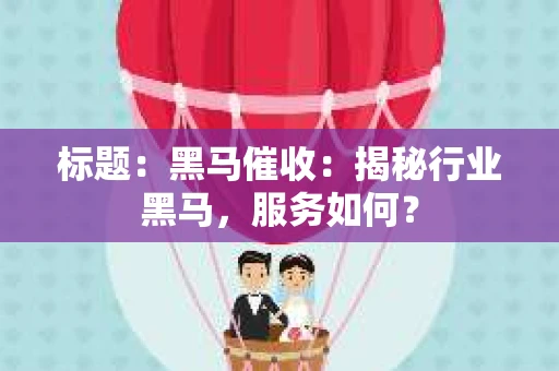 标题：黑马催收：揭秘行业黑马，服务如何？