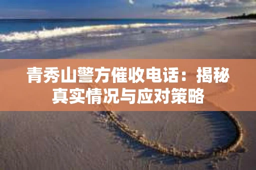青秀山警方催收电话：揭秘真实情况与应对策略