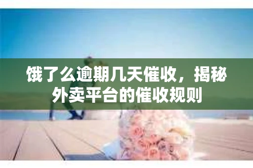 饿了么逾期几天催收，揭秘外卖平台的催收规则