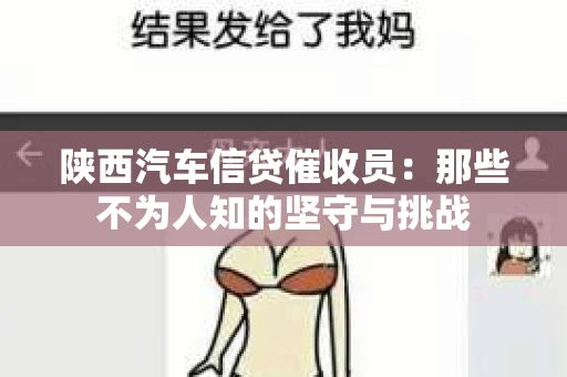 陕西汽车信贷催收员：那些不为人知的坚守与挑战