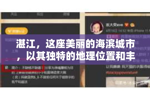 湛江，这座美丽的海滨城市，以其独特的地理位置和丰富的文化底蕴吸引着无数游客。然而，在繁忙的生活中，总有一些问题让人困扰，比如，当个人隐私或财产受到侵犯时，我们是否可以寻求私家侦探的帮助呢？那么，请问湛江有私家侦探吗？