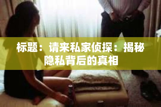 标题：请来私家侦探：揭秘隐私背后的真相