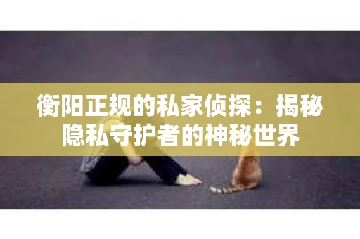 衡阳正规的私家侦探：揭秘隐私守护者的神秘世界