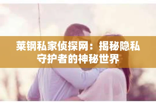 莱钢私家侦探网：揭秘隐私守护者的神秘世界