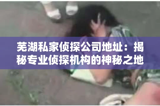 芜湖私家侦探公司地址：揭秘专业侦探机构的神秘之地