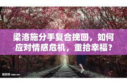 梁洛施分手复合挽回，如何应对情感危机，重拾幸福？