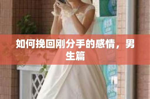 如何挽回刚分手的感情，男生篇