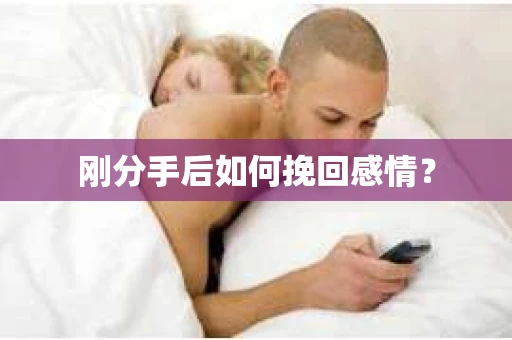 刚分手后如何挽回感情？